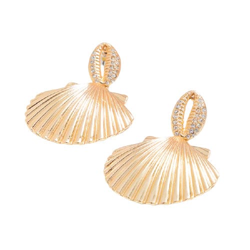 Pendientes Conchas San Jacques Y Estrás