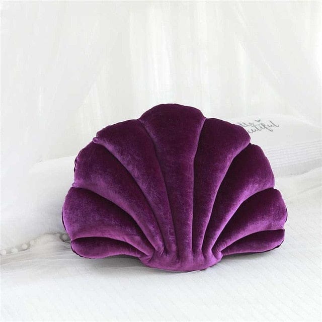 Cojin Concha Morado