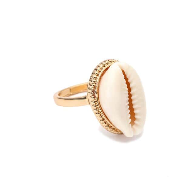 Anillo Concha Caracola (Dorada)