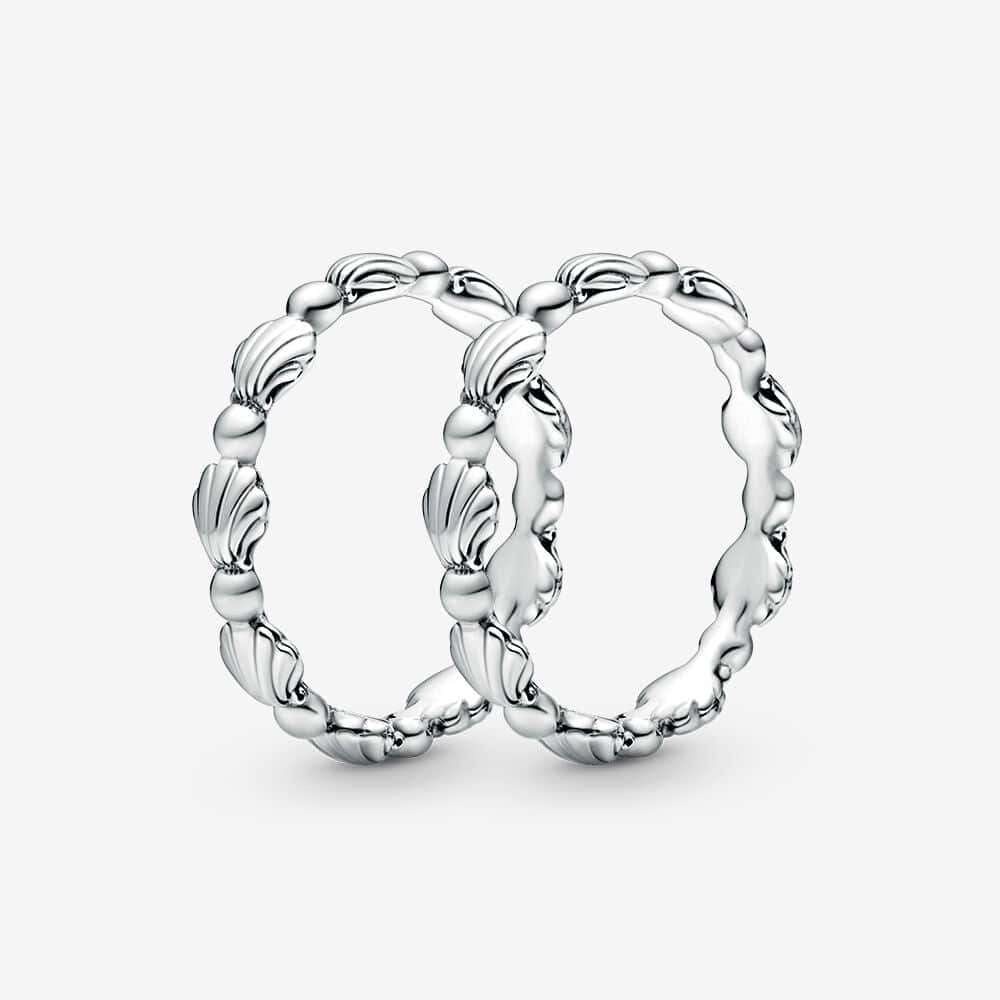 Anillo Concha San Jacques En Plata 925